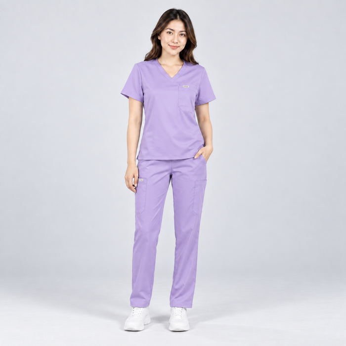 CORE+ scrub set in Lilac
