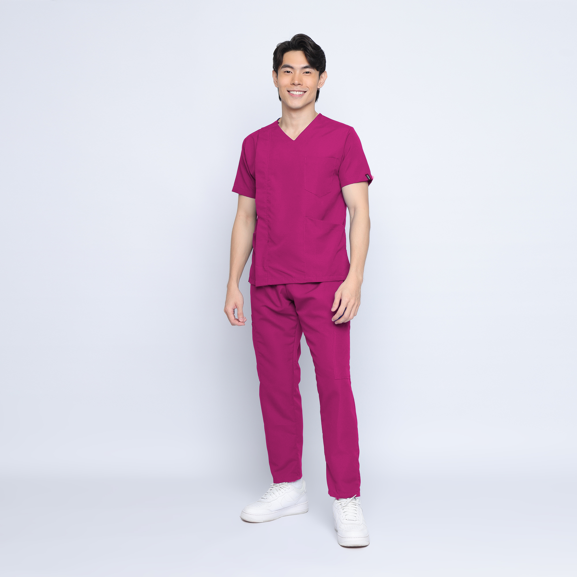 Pre-Order Scrub Pro Tapered Pants Shades of Red, Yellow, Purple & Beige)