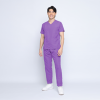 Pre-Order Scrub Pro Tapered Pants Shades of Red, Yellow, Purple & Beige)