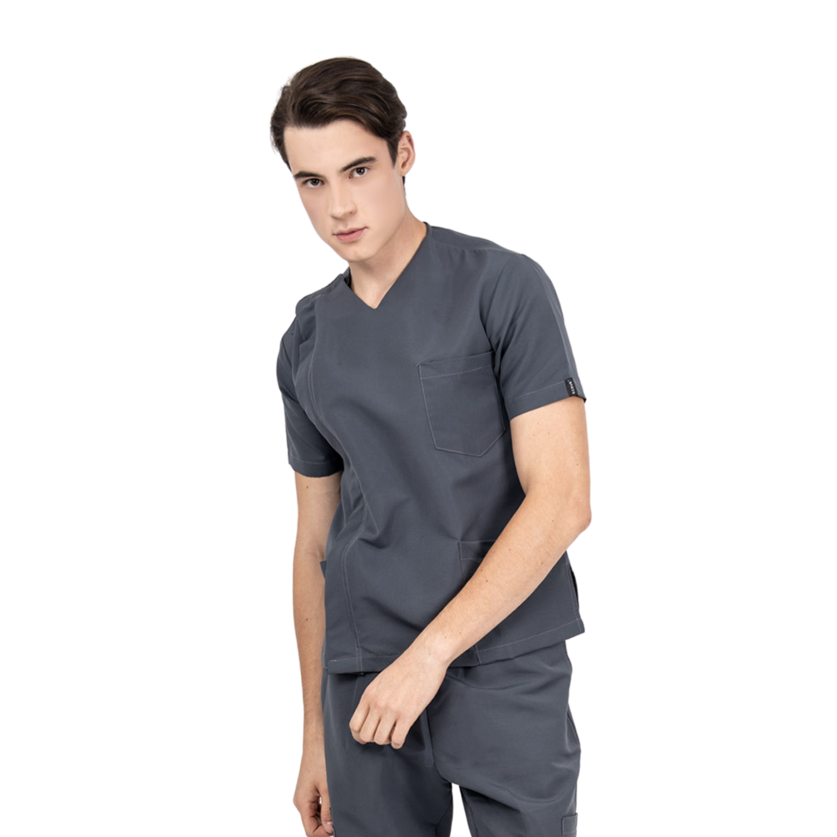 Scrub Pro Slim Fit Zip-Up Top