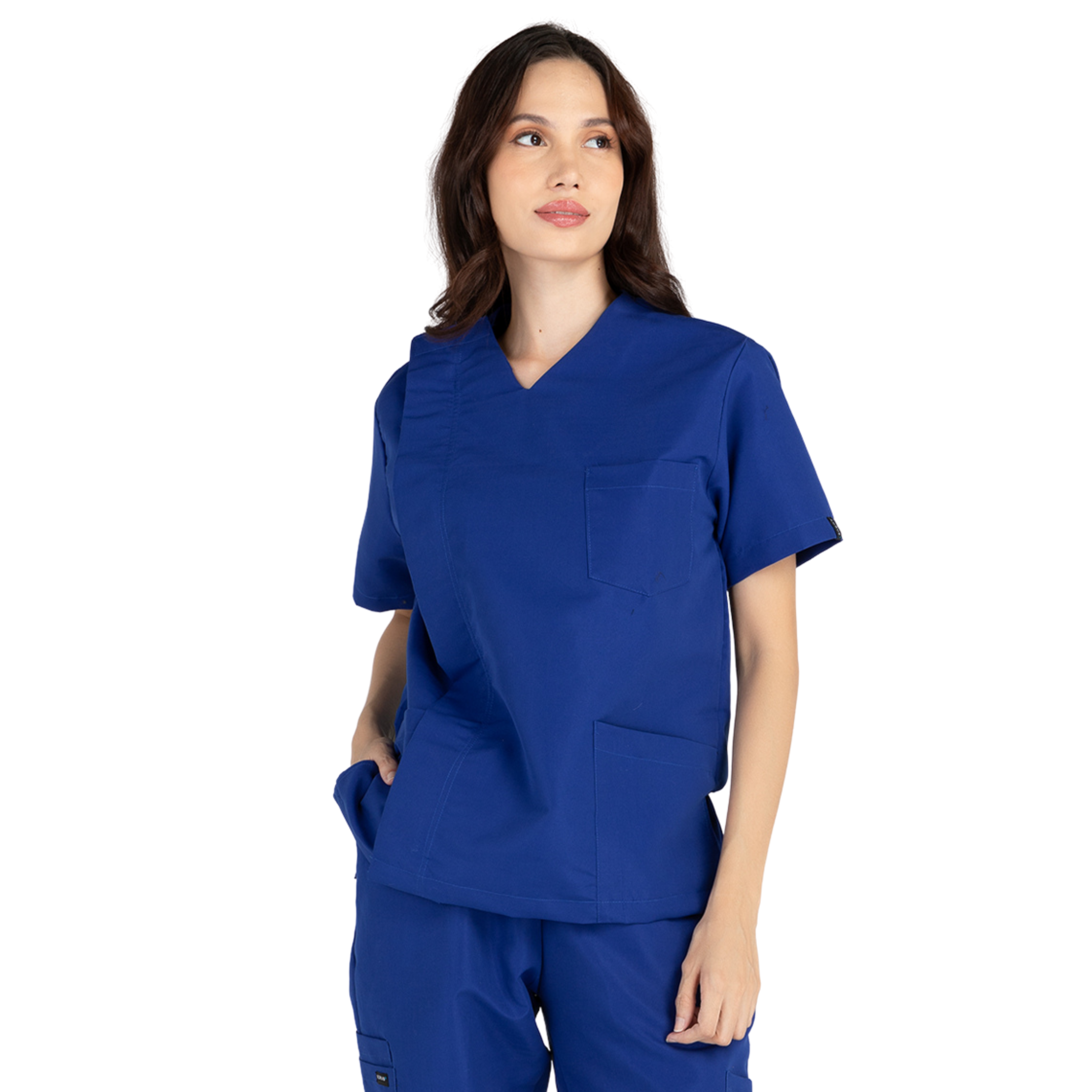 Scrub Pro Slim Fit Zip-Up Top