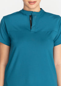 Basic 2.0 Chinese Collar Top