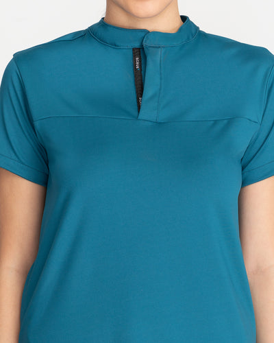 Basic 2.0 Chinese Collar Top
